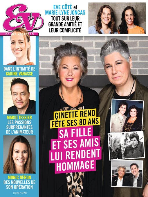 Cover image for Échos Vedettes